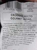 Croissant recto gourmet