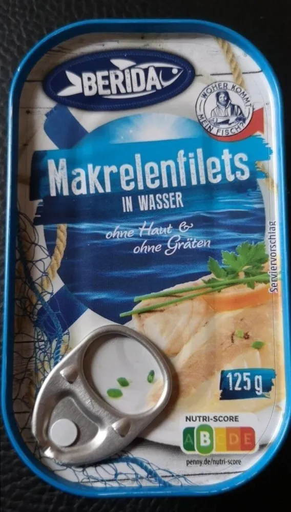 Marklrelenfilet in Wasser