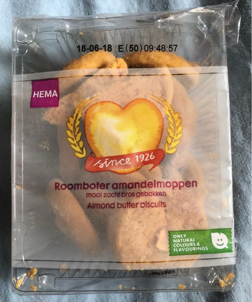 Biscuit au beurre et amandes