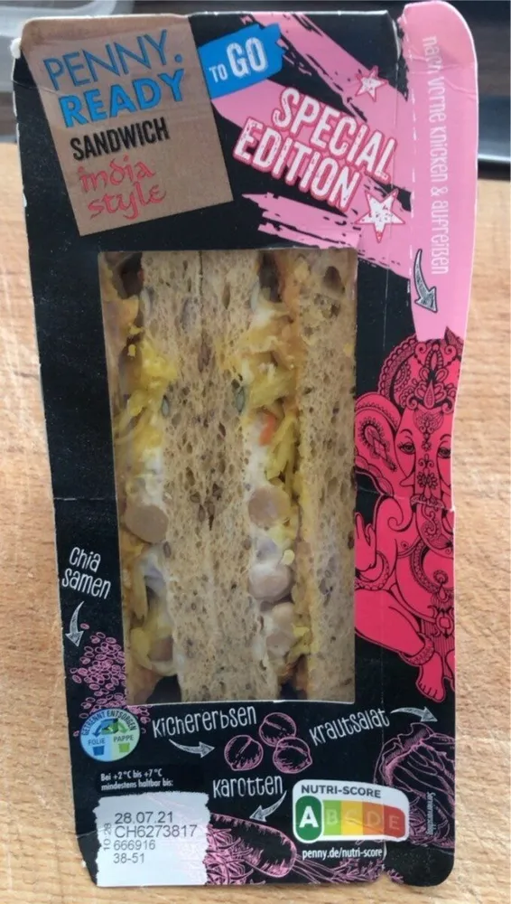 Sandwich - India Style