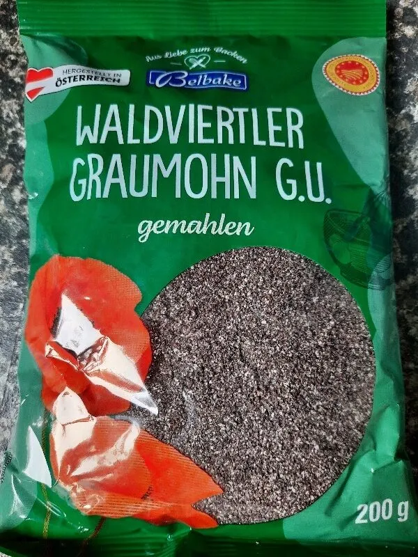 Waldviertler Graumohn gemahlen