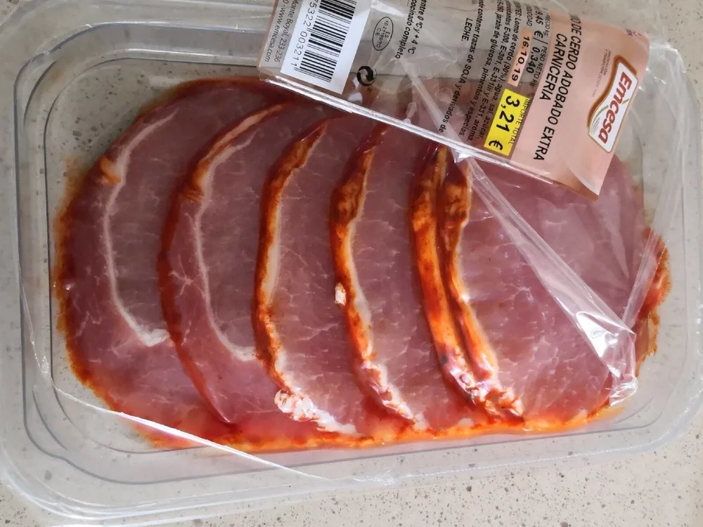 Lomo de cerdo adobado