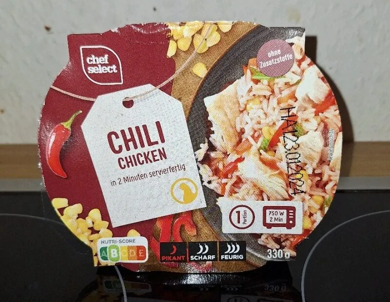 Lidl mexikói chilis csirke rizzsel