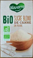 Sucre blond de canne bio