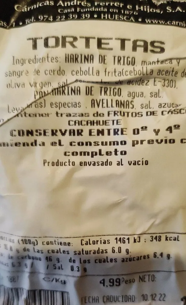 Tortetas