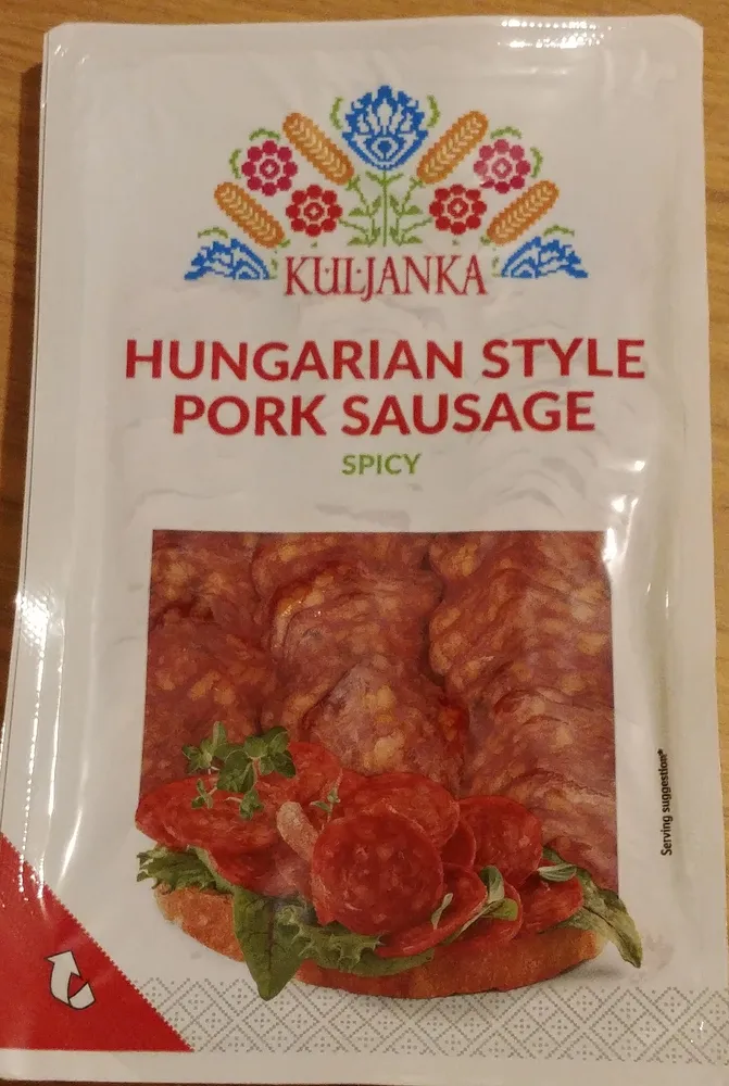 Spicy Hungarian Style Pork Sausage