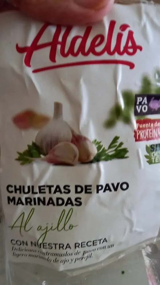 Chuletas de pavo