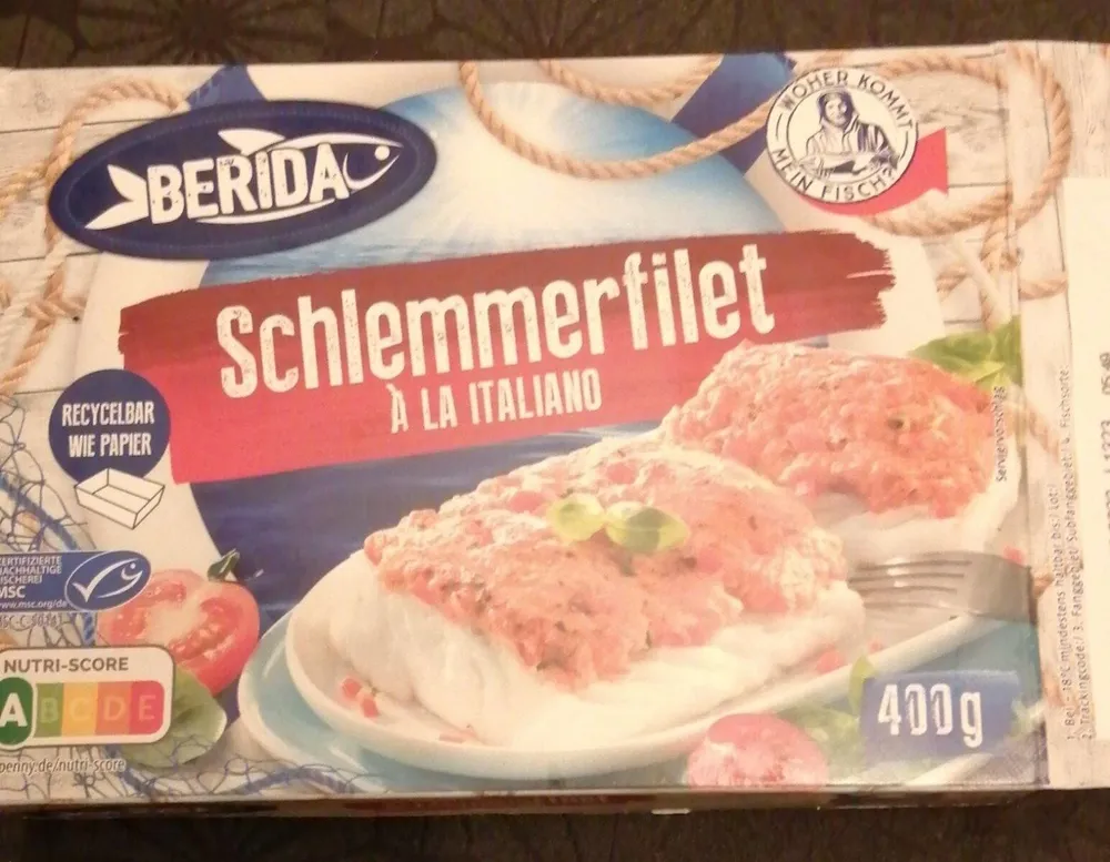 Schlemmerfilet a la Italiano