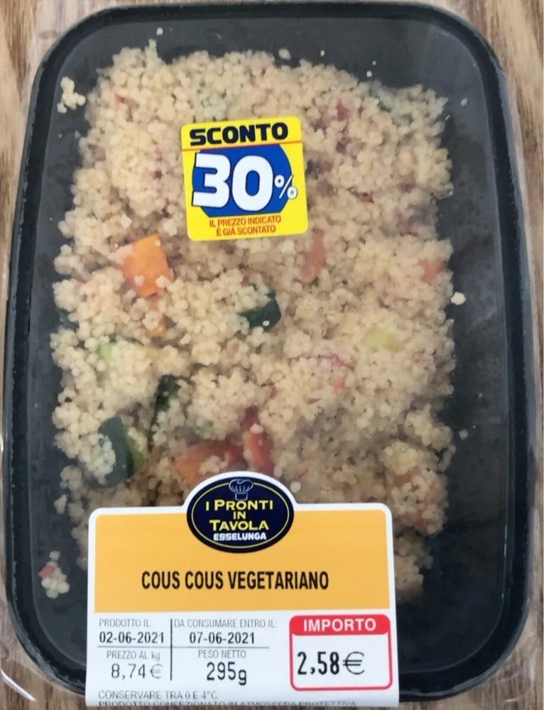 Cous cous vegetariano