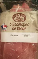 Escalopes de dinde