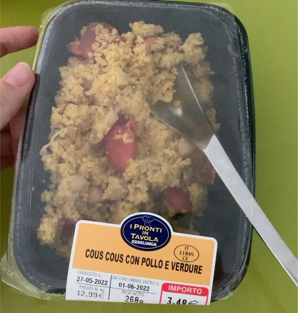 Cous cous con pollo e verdure