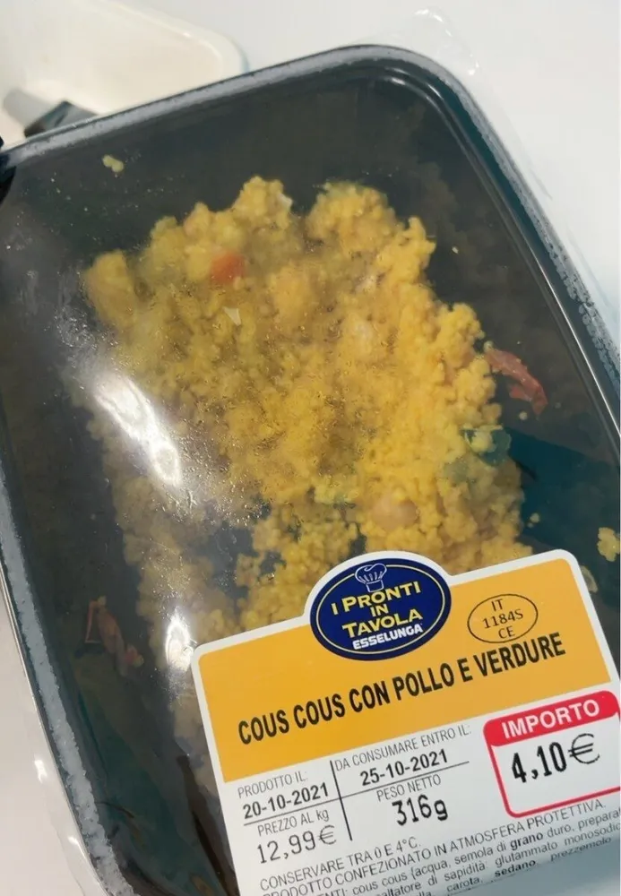 Cous cous con pollo e verdure