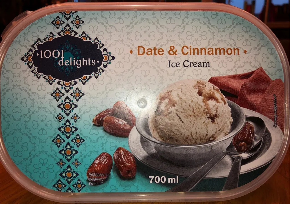 Date & Cinnamon Ice Cream