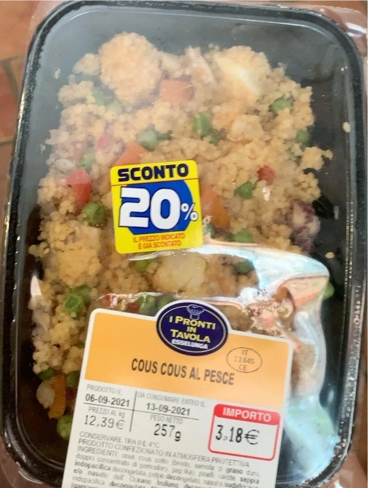 cous cous al pesce