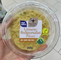 Linsen-Bulgursalat Pikant