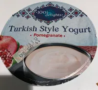 Turkish style yogurt pomegranate