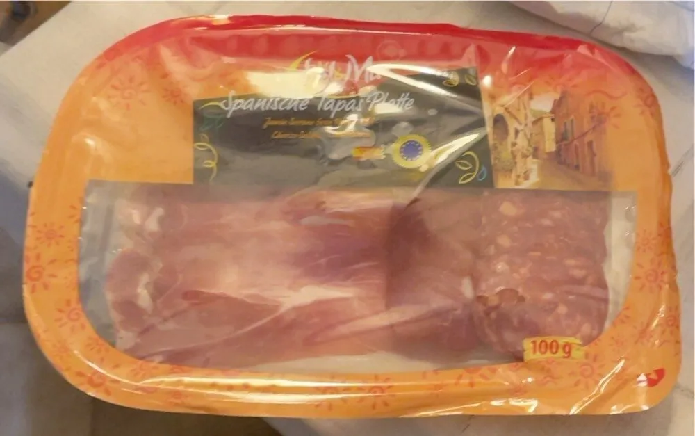 Spanische tapas platte