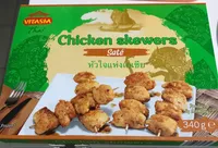 Chicken Skewers Saté