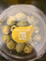 Green Olives with Lemon and Herb