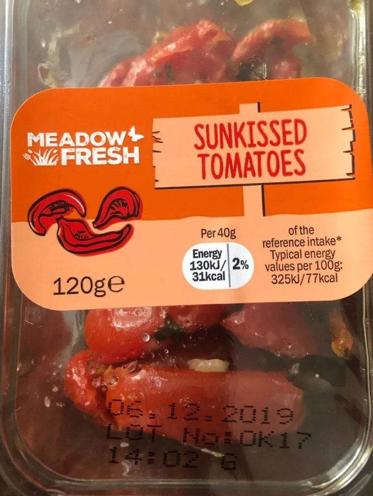 Sunkissed tomatoes