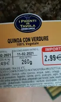 Quinoa con verdure