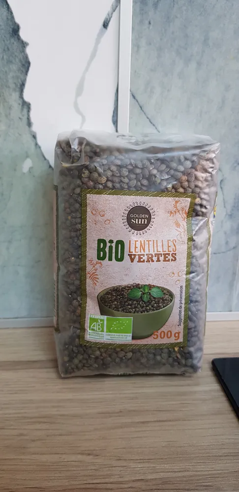 Lentilles vertes