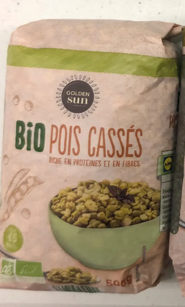 Pois cassés BIO