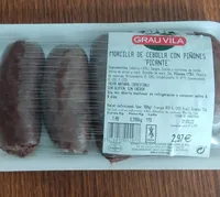 Morcilla picante de cebolla con piñones