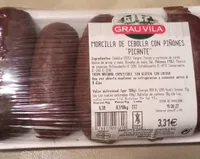 Morcilla de cebolla con piñones