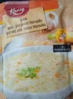 Sopa pollo con pasta maravilla