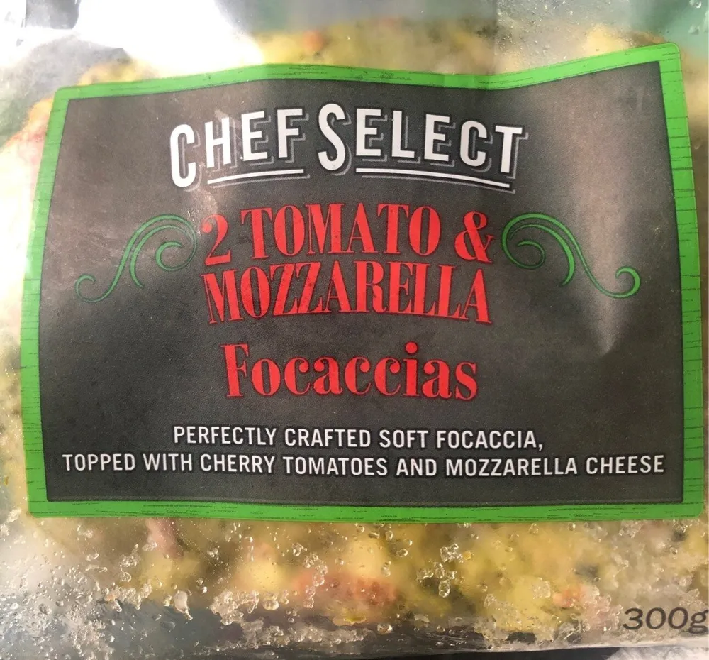 Tomato and Mozzarella focaccias
