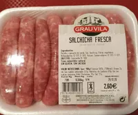 Salchicha fresca Grau Vila