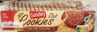 Oat cookies milk chocolate