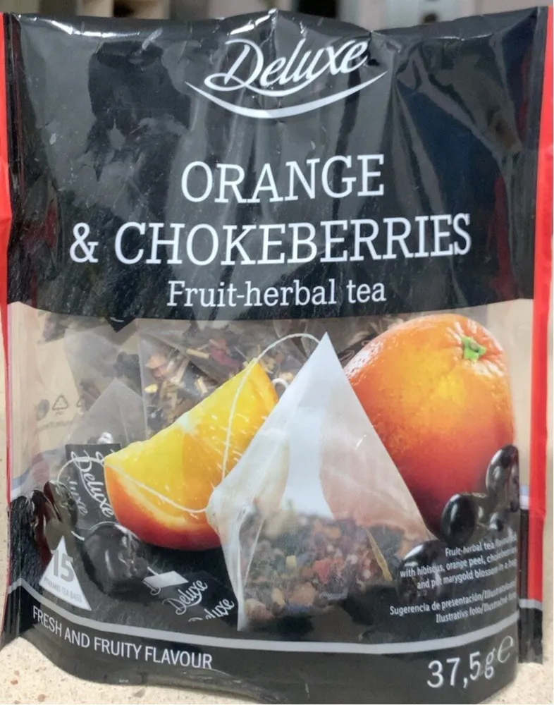 Orange & chokeberries fruit- herbal tea