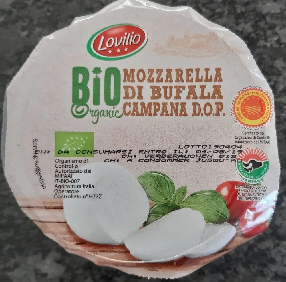 Mozzarella di bufala campana