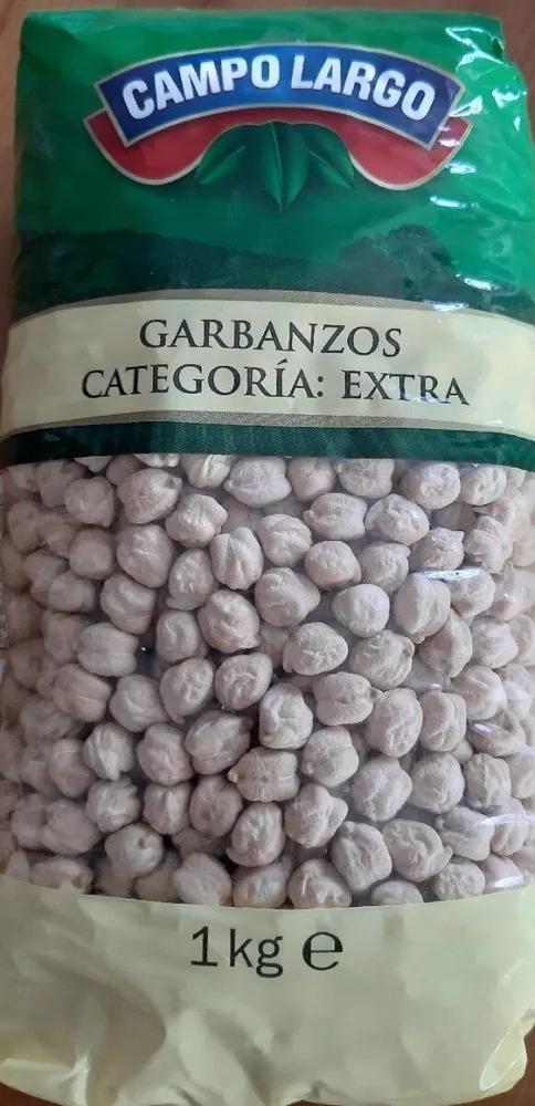 Garbanzos categoría extra