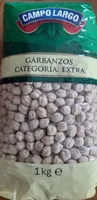 Garbanzos categoría extra