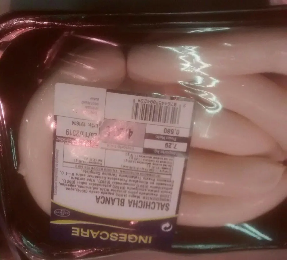 Salchicha blanca