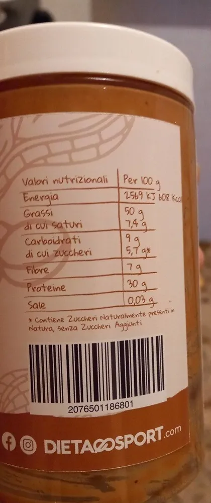 Burro di arachidi morbido