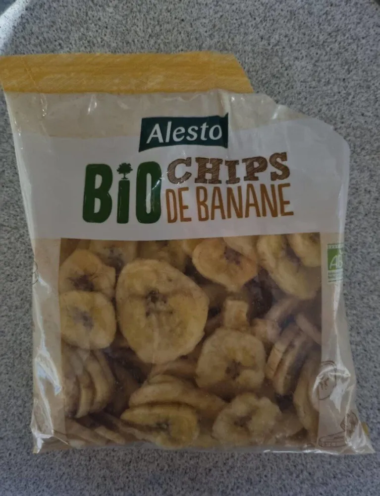 Chips de banane bio