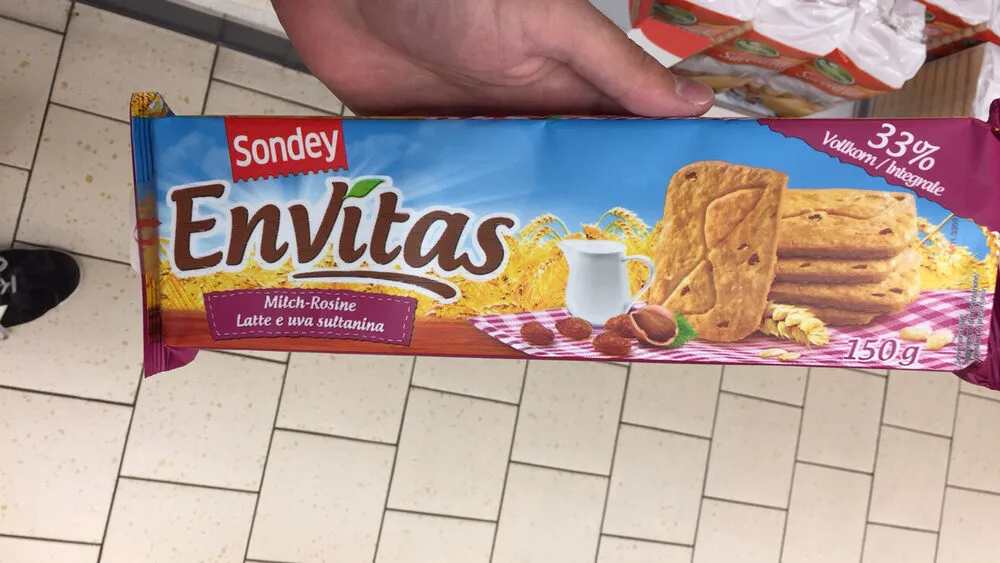 Sondey Envitas Milch-Rosine