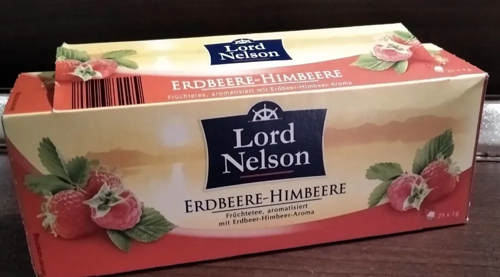Lord Nelson Erdbeer-Himbeer Früchtetee