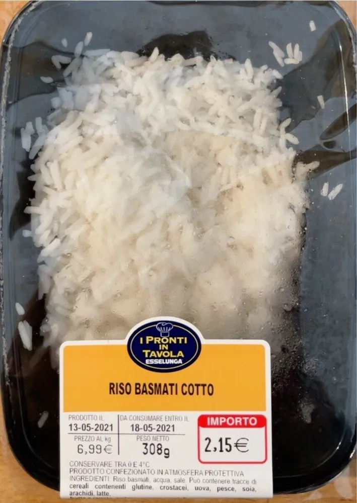 Riso basmati cotto