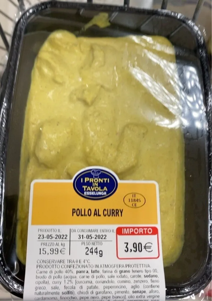 Polli al curry