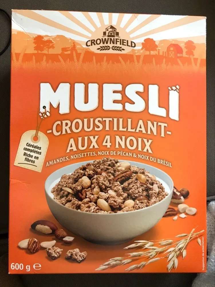 Muesli Croustillant aux 4 Noix