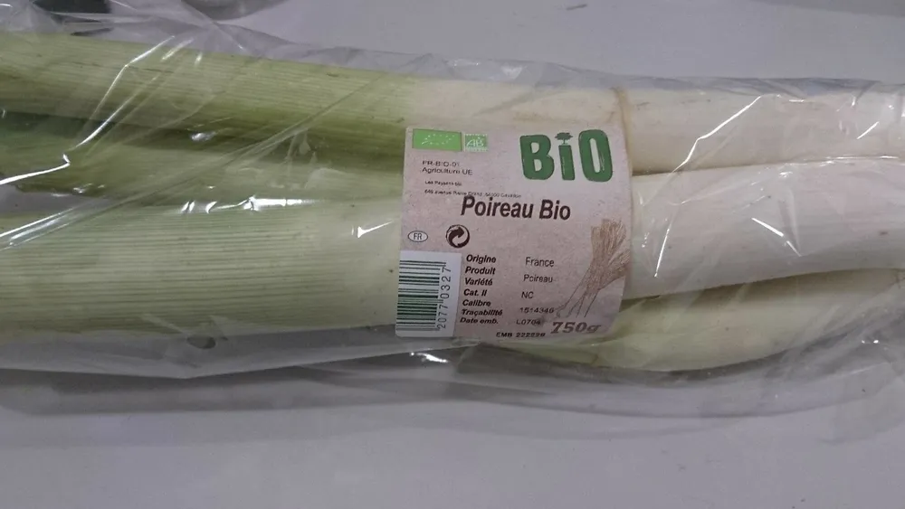 Poireau bio