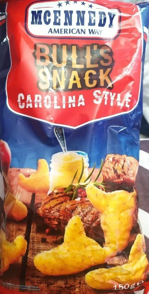 Mcennedy American way bulls snack Carolina style