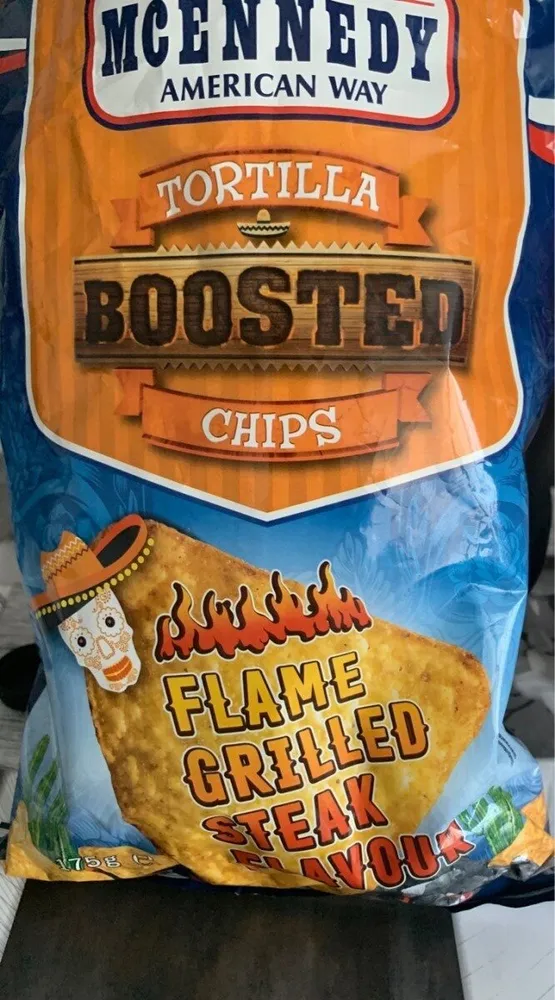 Tortilla chips boosted