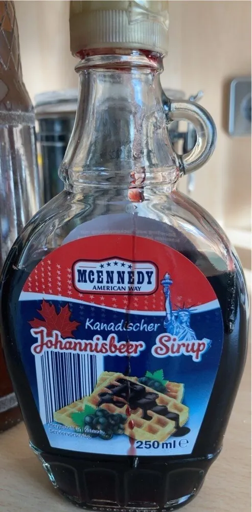 Sirup Johannisbeer Kanada / Sirop de groseille