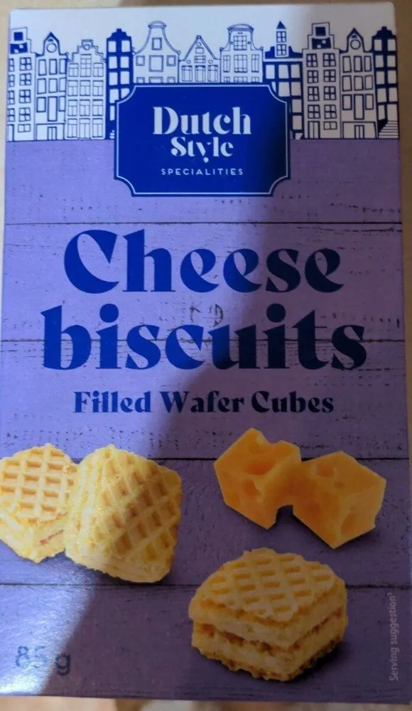 Filled wafer cubes